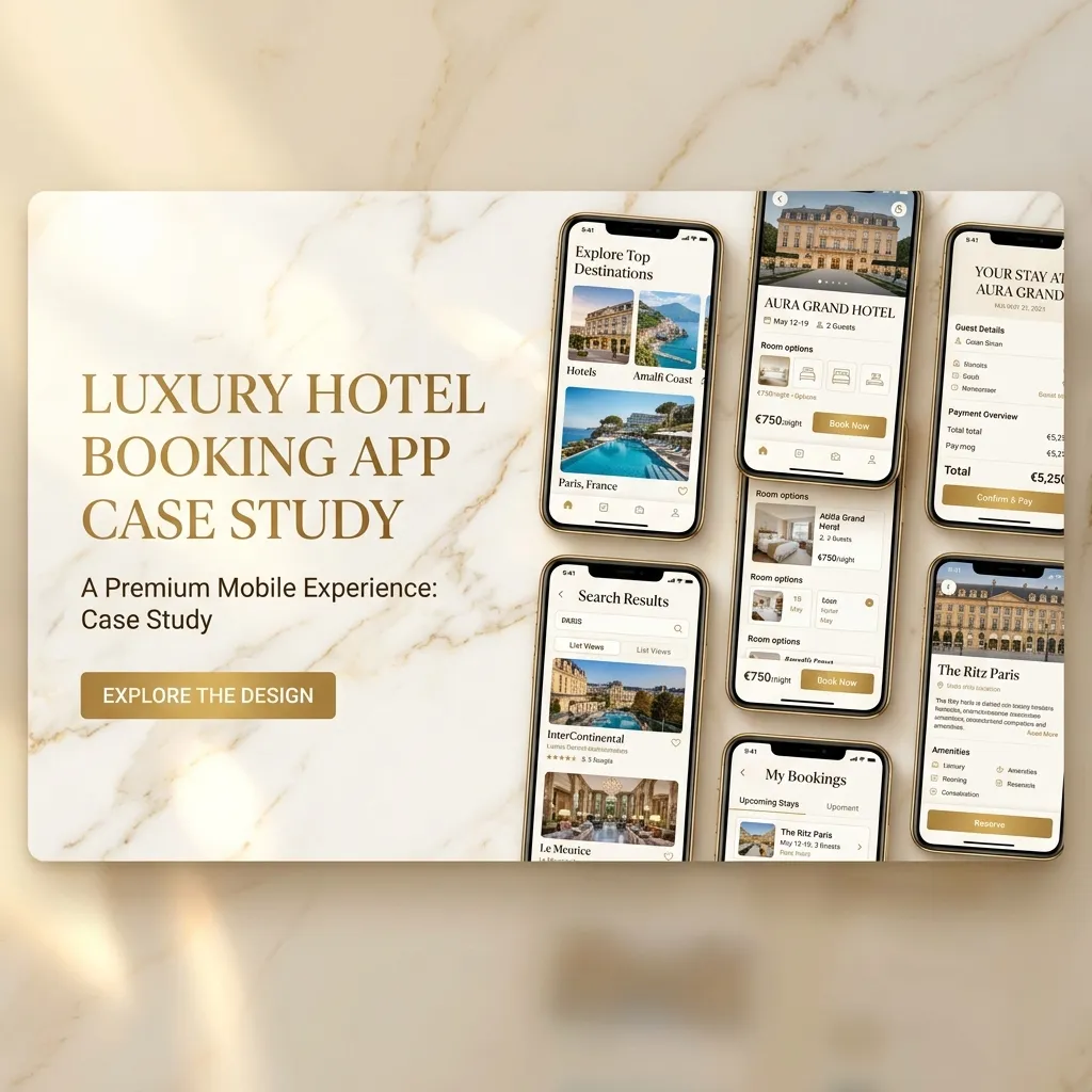 LuxStay — Hotel Booking App