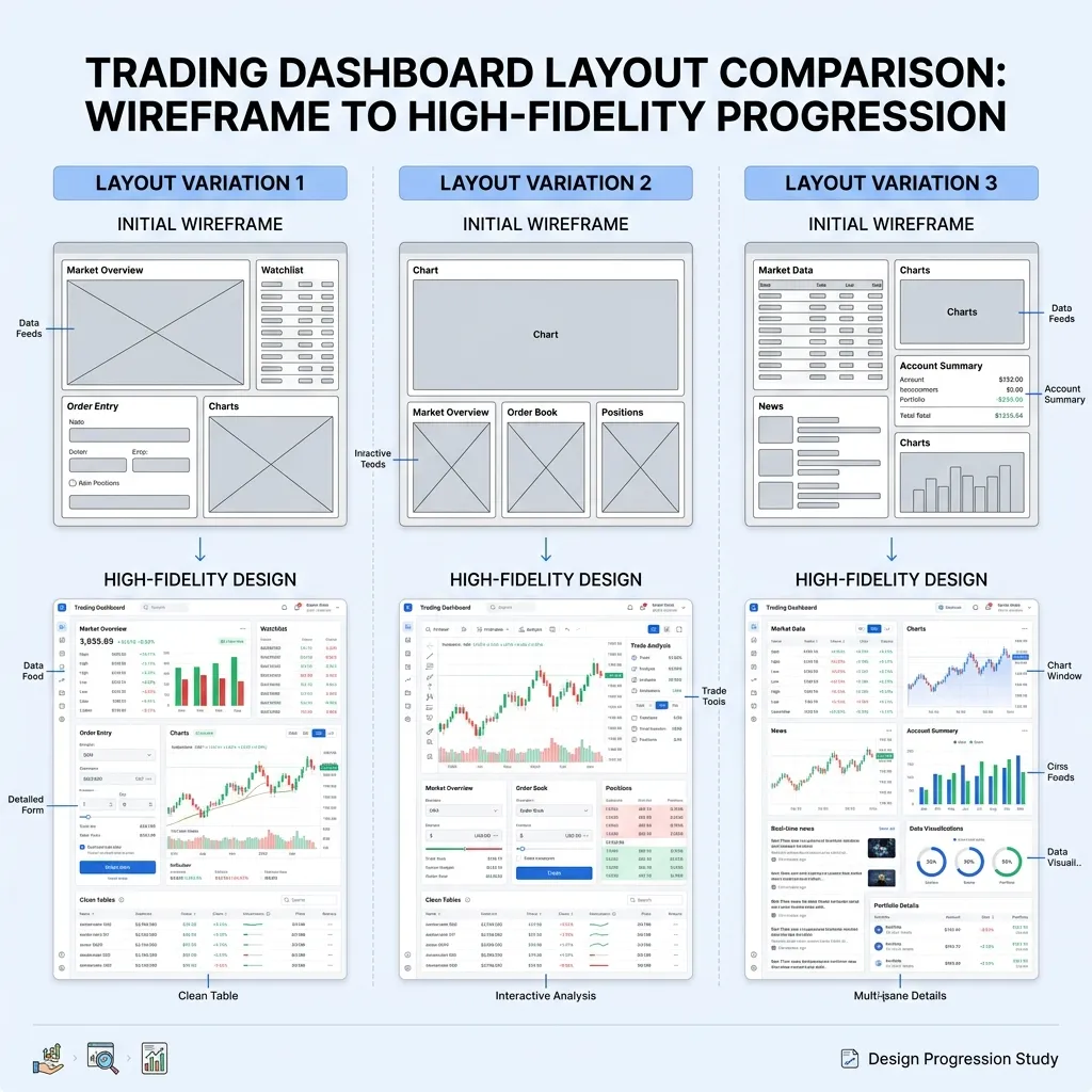 Wireframe comparison